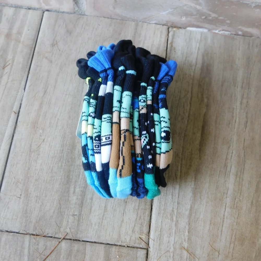 LAST ONE of Star Ways Little Boys Now Show Socks Size: S
